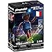 Produktbild PLAYMOBIL Sports & Action, 71123 Fußballspieler Frankreich mit Kickfunktion und Torwand, ab 5 Jahren