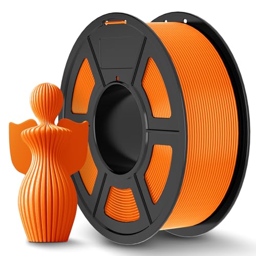 Image of JAYO PLA+ Filament 1.75mm Orange, PLA Plus 3D Printer Filament 1.1KG, Dimensional Accuracy + /- 0.02mm, 1.1 kg Spool (2.42 LBS), 363 Meters