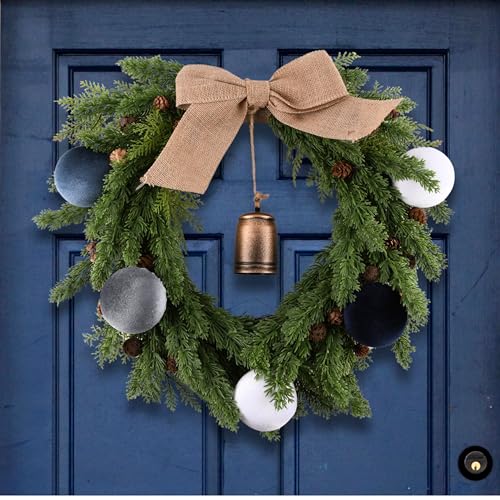 Christmas Tree Ornaments Velvet Balls - Pack of 15pcs Shatterproof Xmas Bulbs Decorations Set Multicolor - 80mm 3.15 inch - Image 6