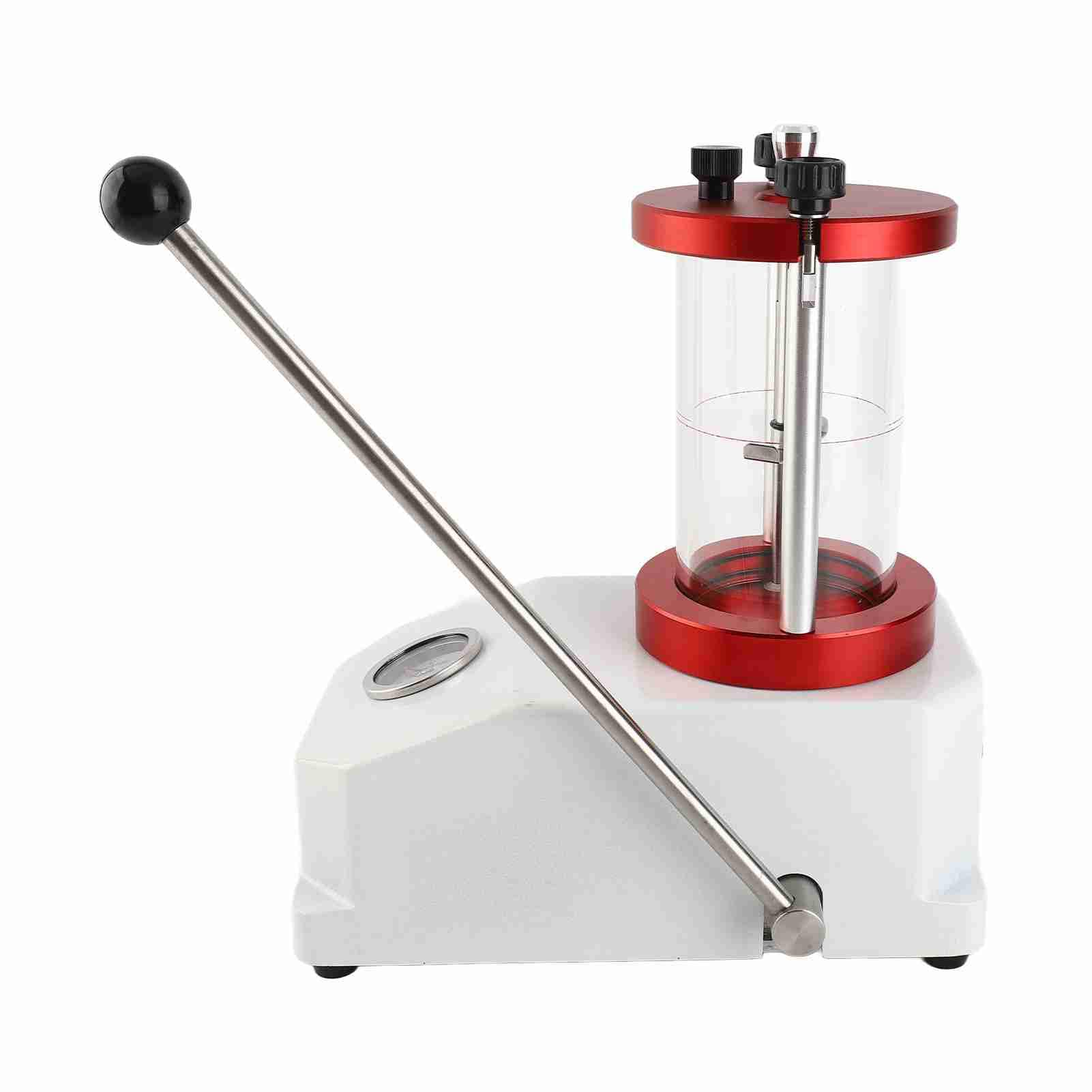 Focket Guarda Tester Impermeabile, 6N 10 Bar Orologio rilevatore Impermeabile Strumento di Misura 2 Orologi Macchina Resistenza Test della Macchina con Cilindro Trasparente per orologiaio Riparazione