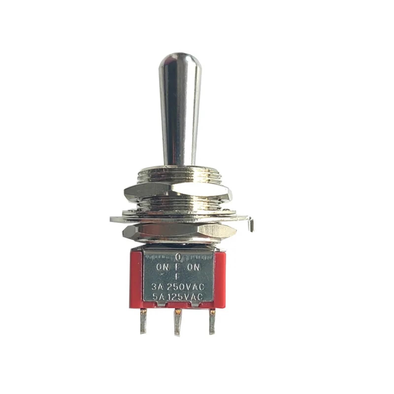 1 Uds SH T80-T Serie Z1 Mango Largo Grande 12mm (Encendido)-Apagado-(Encendido) SPDT 3 Pines 3 Posiciones MOM-Off-MOMPanelMount Mini Interruptor de Palanca 5A125V