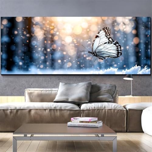 Diamond Painting Adulte Grand Format Broderie Diamant Paysage 70x200cm aux Détails Précis