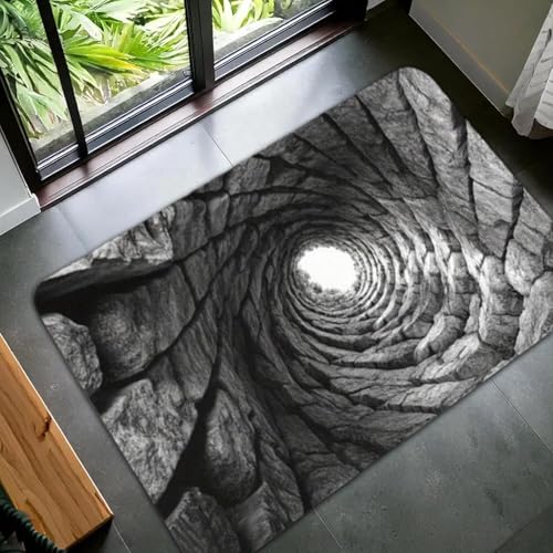 Tapis illusion optique 3D évite les chutes et redynamise les entrées