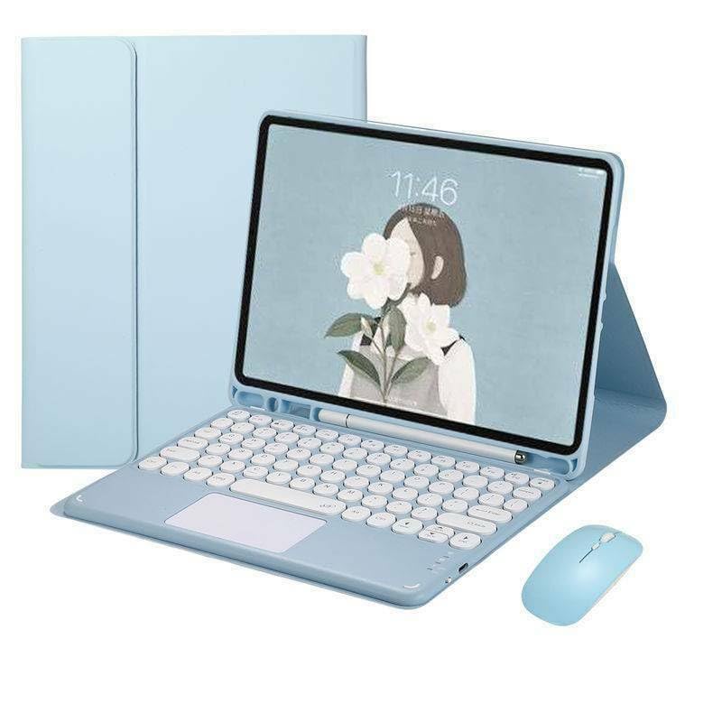 Étui clavier iPad Pro 12.9 2018 avec souris pour travailler au café ou en voyage