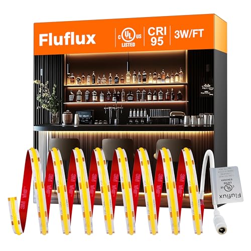 Kit Cinta LED COB 2700K 16.4 ft Dimmable CRI 95 miniatura 2