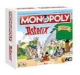 monopoly edition collector SPIELEKLASSIKER TRIFFT COMIC-KLASSIKER - In dieser speziellen Version des Gemeinschaftsspiels werden Häuser und Hotels zu Hütten und Herbergen im antiken Stil. Werfen Sie die Würfel in den römischen Wachturm und hoffen Sie auf Ihr Spielglück!