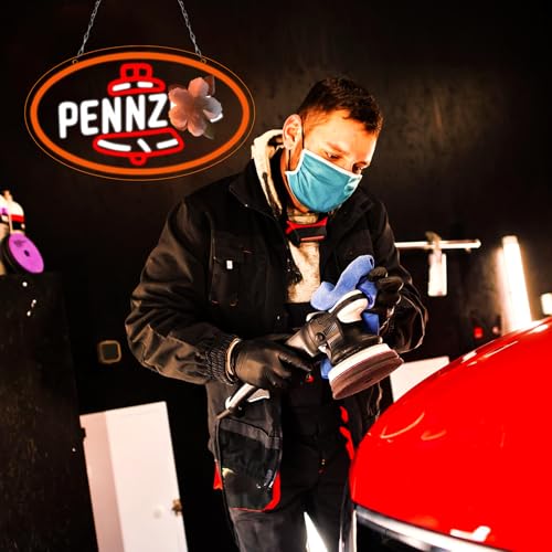 Image of WonderfulLife Pennz Oil Neon Sign for Garage Decor,Motor Oil Led Signs for Man Cave Lube Store or Auto Repair Store Display Lighting,5V USB Easy Hanging.