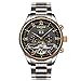 Produktbild PIJSOADM Herrenuhren Men's  Auto  Navigator  Machinery  Watch  Waterproof  Automatic  Skeleton  Watch  Man