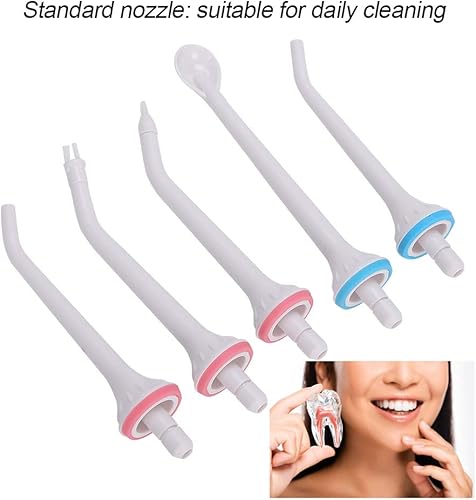 Miniatura 7 de Accesorio de punta de repuesto, irrigador oral, hilo dental de agua, máquina de limpieza de dientes, mantiene los dientes y las encías limpias y
