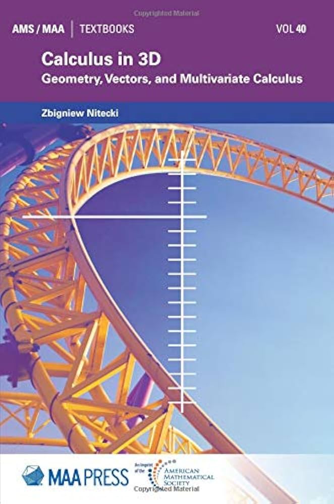 Amazon.com: Calculus in 3D: Geometry, Vectors, and