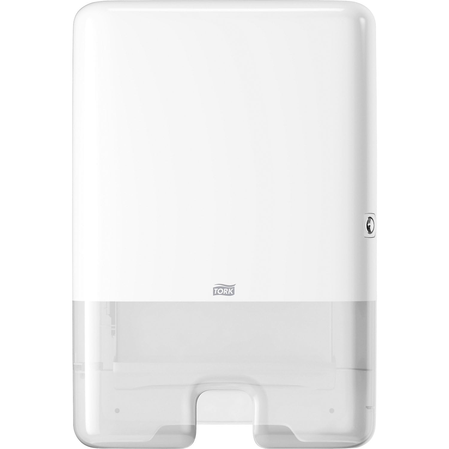 Tork Xpress Dispensador de Toallas Multiple 552000 Dispensador de Toallas de Papel H2 de Elevación Diseño, Dispensador Individual, Delgado, Blanco