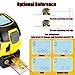 Almighty Tools Tape Measure 3-in-1 Laser Digital Measuring Tape Ruler-LCD Backlight 5M/16Ft Tape & Laser 40m/131Ft Rangefinder,Crosshairs Markings,Data Storage,Durable ABS Case/Yellow 1Pack