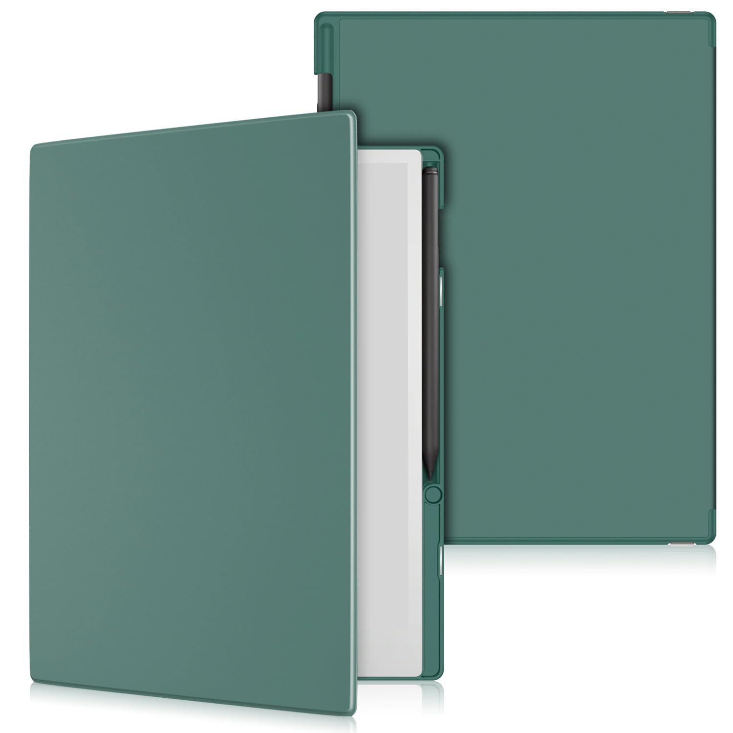 TOPCASE Hülle für Remarkable Paper Pro 11.8 Zoll 2024 Tablet,Schlank Slim Hülle Schutzhülle mit Auto Schlaf/Wach und Stifthalter,Dunkelgrün