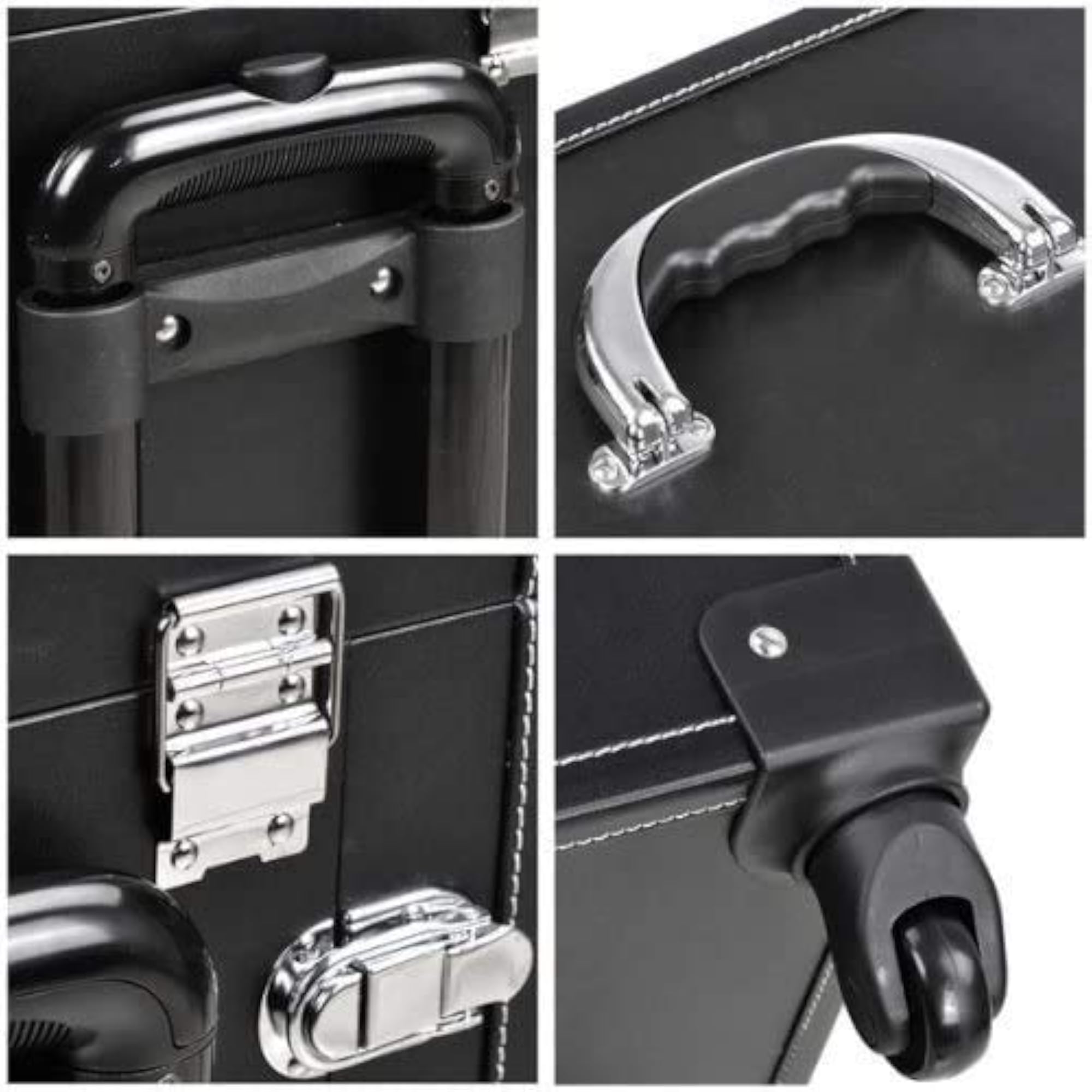 Professional Beauty Makeup Cosmetic Vanity Trolley Case
