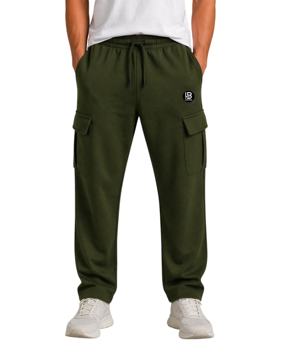 leebonee Mens Cotton Cargo Track Pant-picture-52