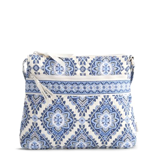 Image of Vera Bradley Women's Premium Cotton Original Zip Hipster Crossbody Bag