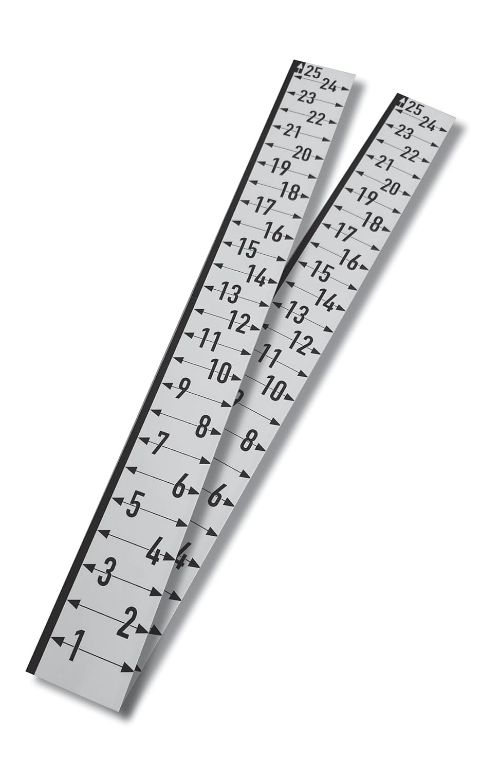 Attic Insulation R-Value Ruler, 25 inches, Card Stock, Case of 1,000 (10 Packs of 100)