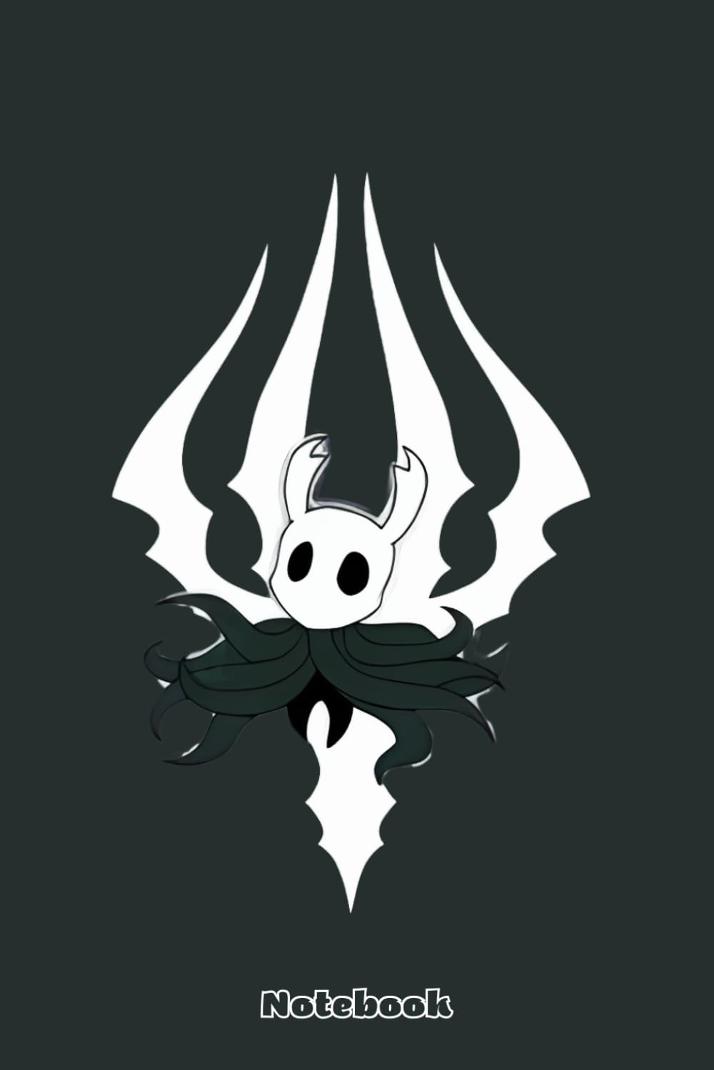 Hollow Knight - King's Bran Notebook: Blank Lined Notebook, Journal, Diary, Note Pad, Writing Notes, 120 Pages, For Students, Work or Personal Use