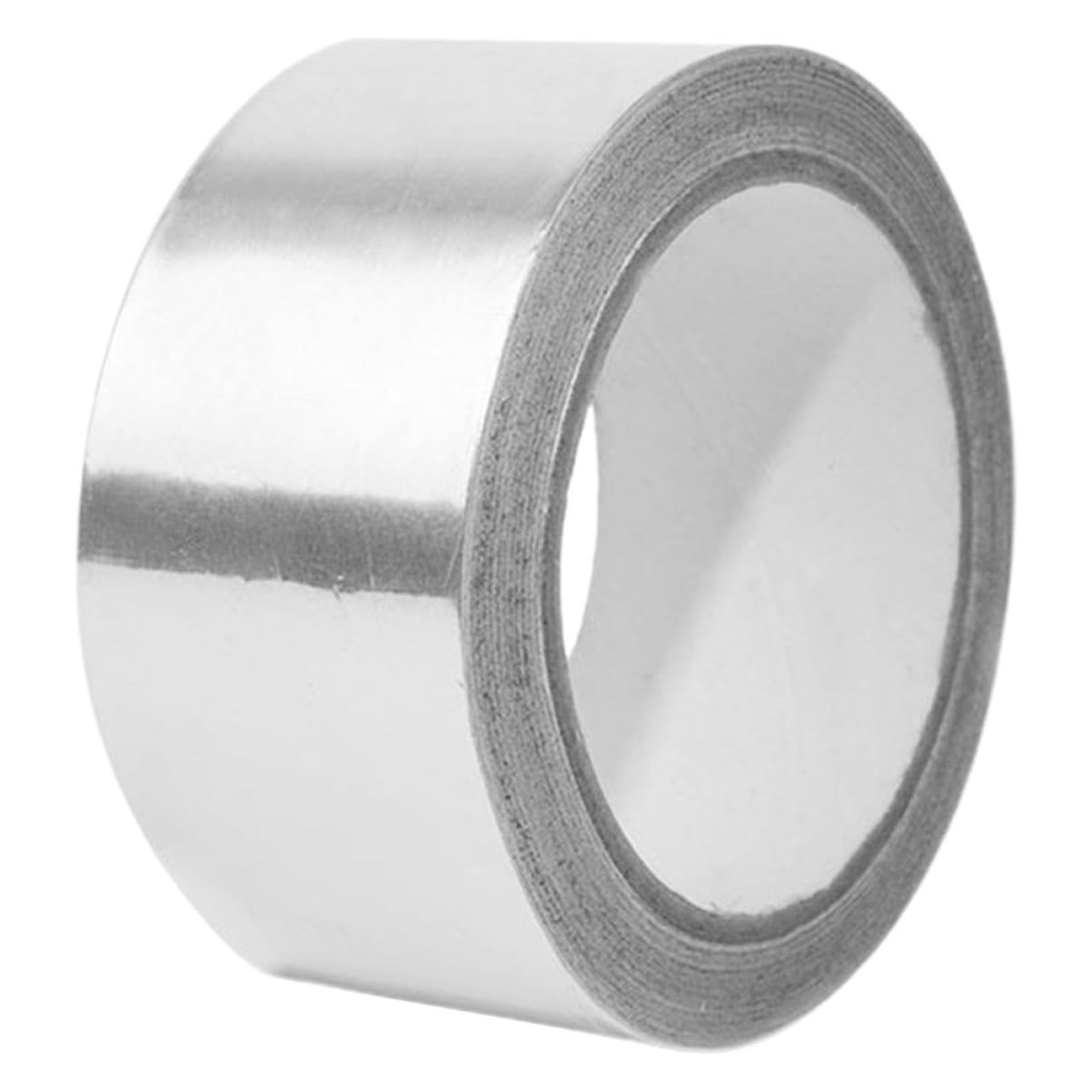 NUOBESTY 4 Rollen Folienband Material Fenster klebrig wickeln Gewebereparaturband Metallband für Rohrleitungen selbstklebendes Aluminiumband Thermoband Aluminiumfolie Silver