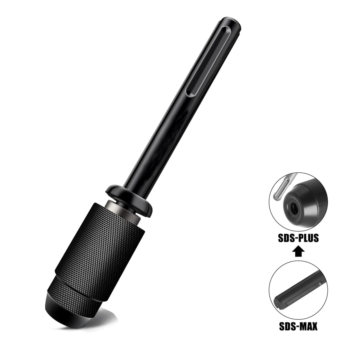 SING F LTD 2PCS SDS-Plus Drill Chuck Adapter 6.35 1/4 Inch Hex Socket Drill Holder Converter