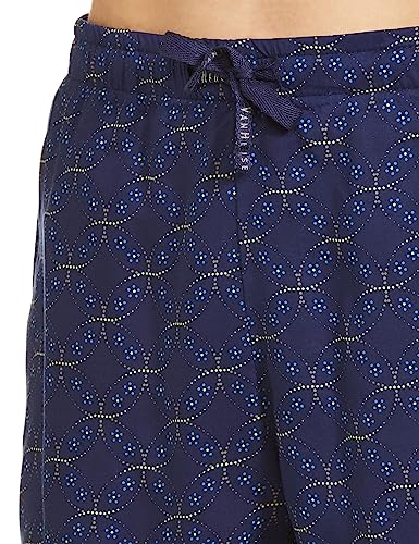 Image of Van Heusen Women's Cotton Lounge Shorts | Lightweight | Breathable Cotton | Relaxed fit | Printed | Comfortable Everyday Wear | Style 55501