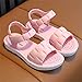 Little Girl Dress Up Clothes Fashion and Comfortable Small Medium and Large Black Mary Jane Shoes for Toddler Girls (Pink, 3 Big Kids)