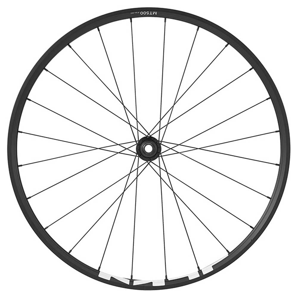 Shimano WH-MT500 MTB wheel, 27.5 in (650b), 15 x 110 mm boost thru-axle, front,