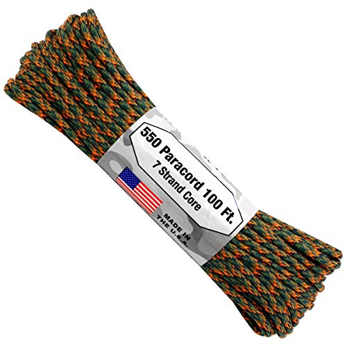 Handle Wraps Atwood Rope MFG 550 Paracord 300 Feet 7Strand Core Nylon