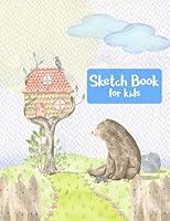 Sketch Book: For Kids to Doodle or Draw Blank Drawing Paper Sketch Book (Large Size 8.5"x11" - 152 Pages) Woodland Nature Scene 171757601X Book Cover