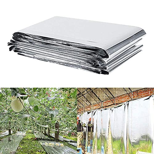 1 St 210 x 120 cm PETP Zilver Plant Reflecterende Film Opvouwbare Bekledingsvellen Tuinkas Kweeklamp Accessoires Nieuw - Afbeelding 8