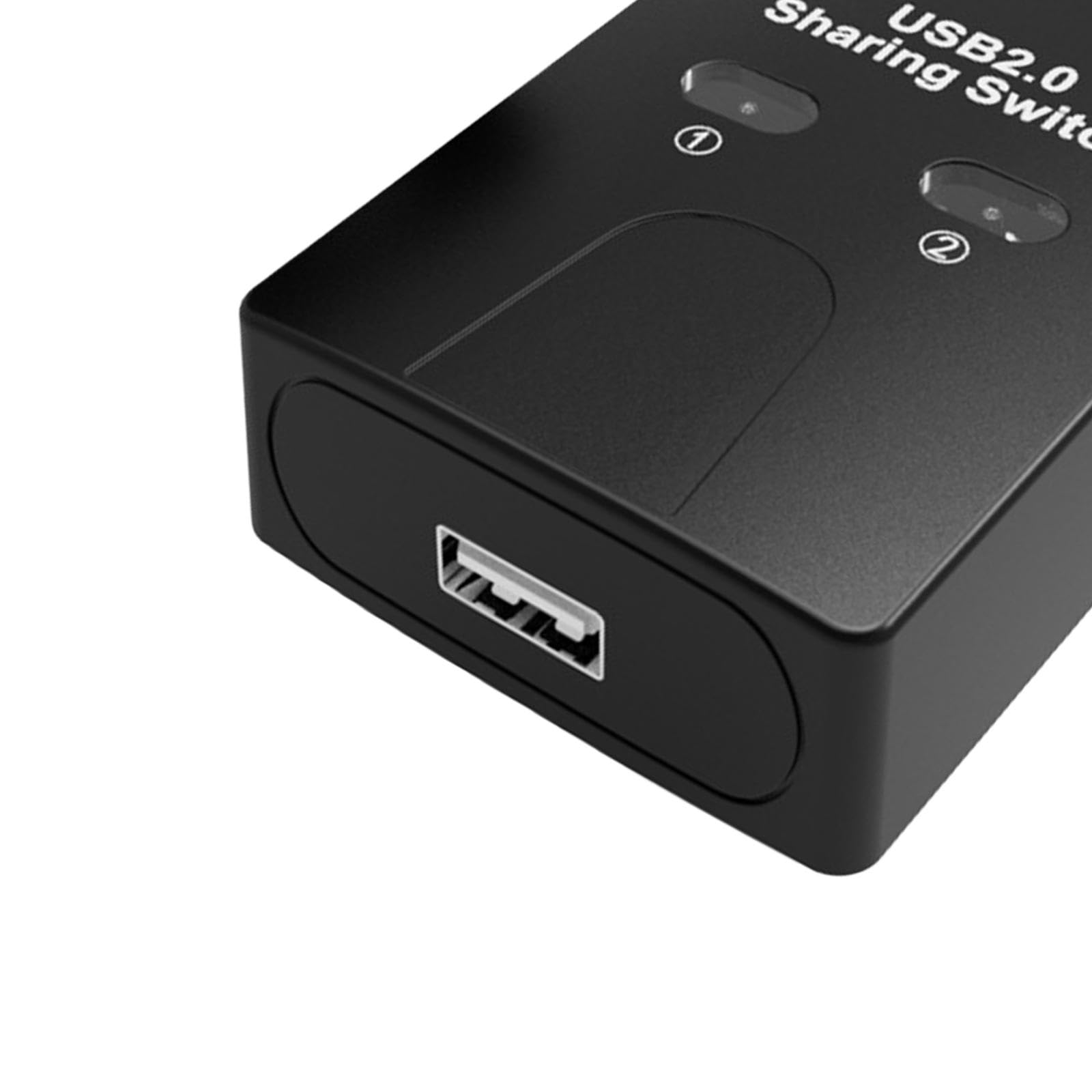Printer Sharing Device 2 in 1 Switch Selector for USB Disk Keyboard Computer-image-32