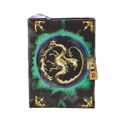 Disney Mal's Diary Descendants 3 Journal Notebook with Secret Lock and Key