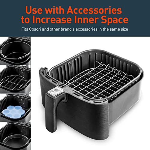 image for COSORI Air Fryer Accessories, Replacement 5.8QT Basket For COSORI CP15