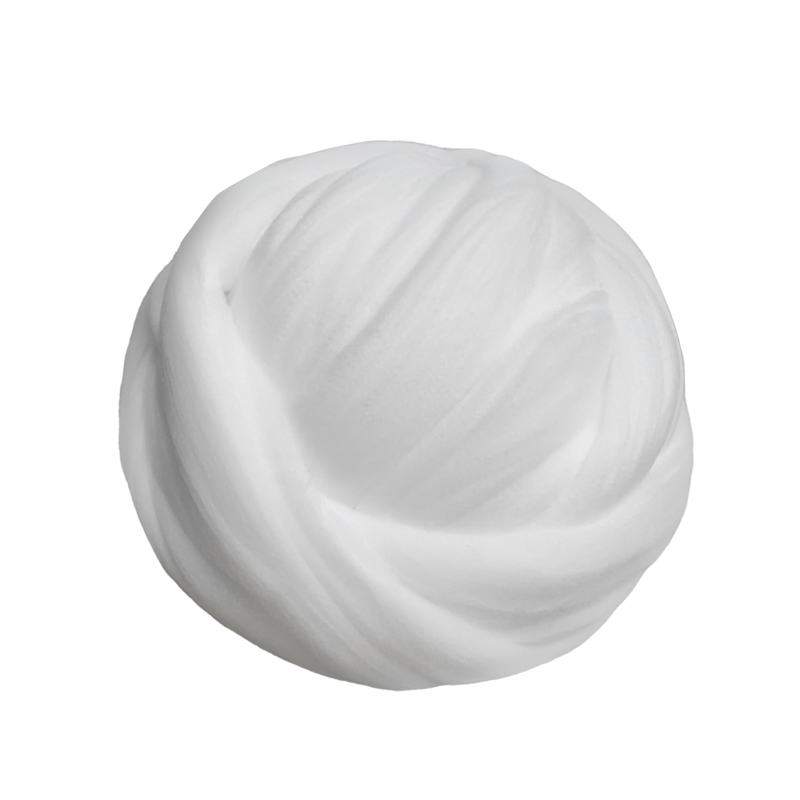 White Felting Wool, 100g Felt Wool Soft Roving, Handmade Soft Crochet Blanket Home Decor for Sofa Bed, Modern Style Bedroom Home Decor Giant Yarn Farmhouse Style Decor DIY Craft