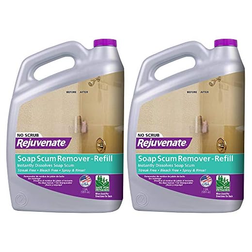 Rejuvenate 128 oz. Soap Scum Remover (2-Pack)