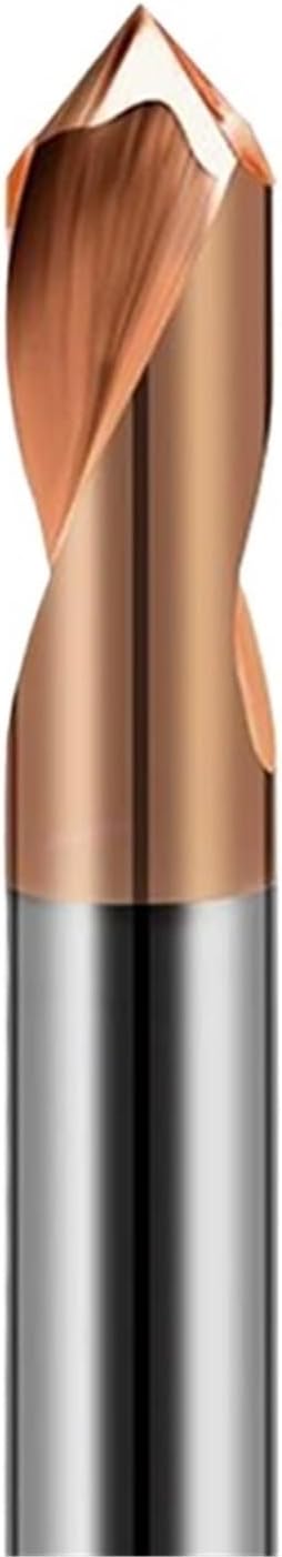 NC Spot Drill Carbide Stub Center Bit 60 90 120 Degree 1-20mm Chamfer Location Prepare Guide Pilot Hole CNC Machine Tool(6x75,60 degrees)