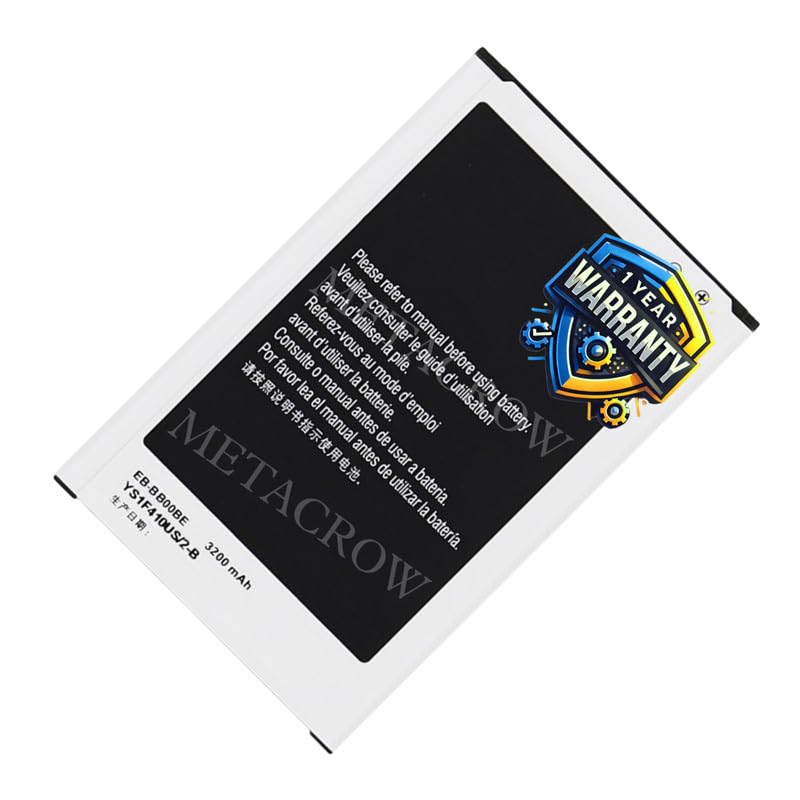 Image of Original EB-B800BE Battery Compatible for Samsung Galaxy Note 3 - (3200mAh) - 1 Year Warranty JK1