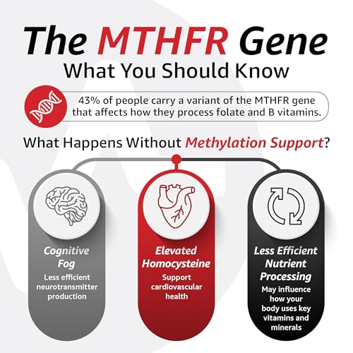Image of 10X Health Methylated Multivitamin - 90 Capsules | Mthfr Supplement: 34-in-1 Formula, 800mcg B12, 5-MTHF & NAC, Methyl B Complex, Non-GMO