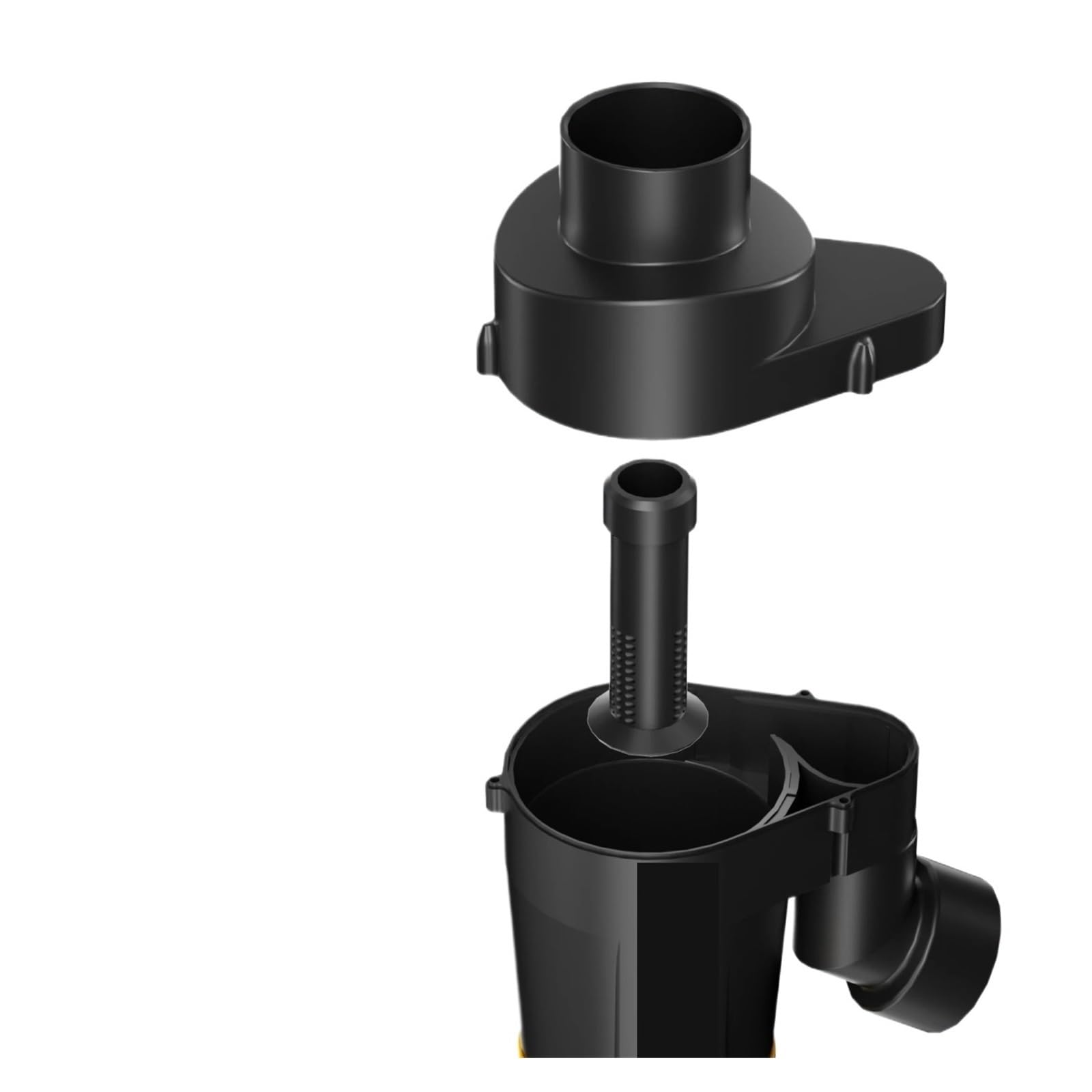 Separador ciclónico, colector de polvo, extractor de polvo con 2 filtros, aspirador for carpintería, cenizas domésticas.