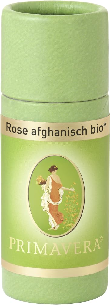 PRIMAVERA Ätherisches Öl Rose afghanisch bio 1 ml - Aromaöl, Duftöl, Aromatherapie - harmonisierend, seelisch stärkend - vegan - Naturkosmetik, ätherische Öle
