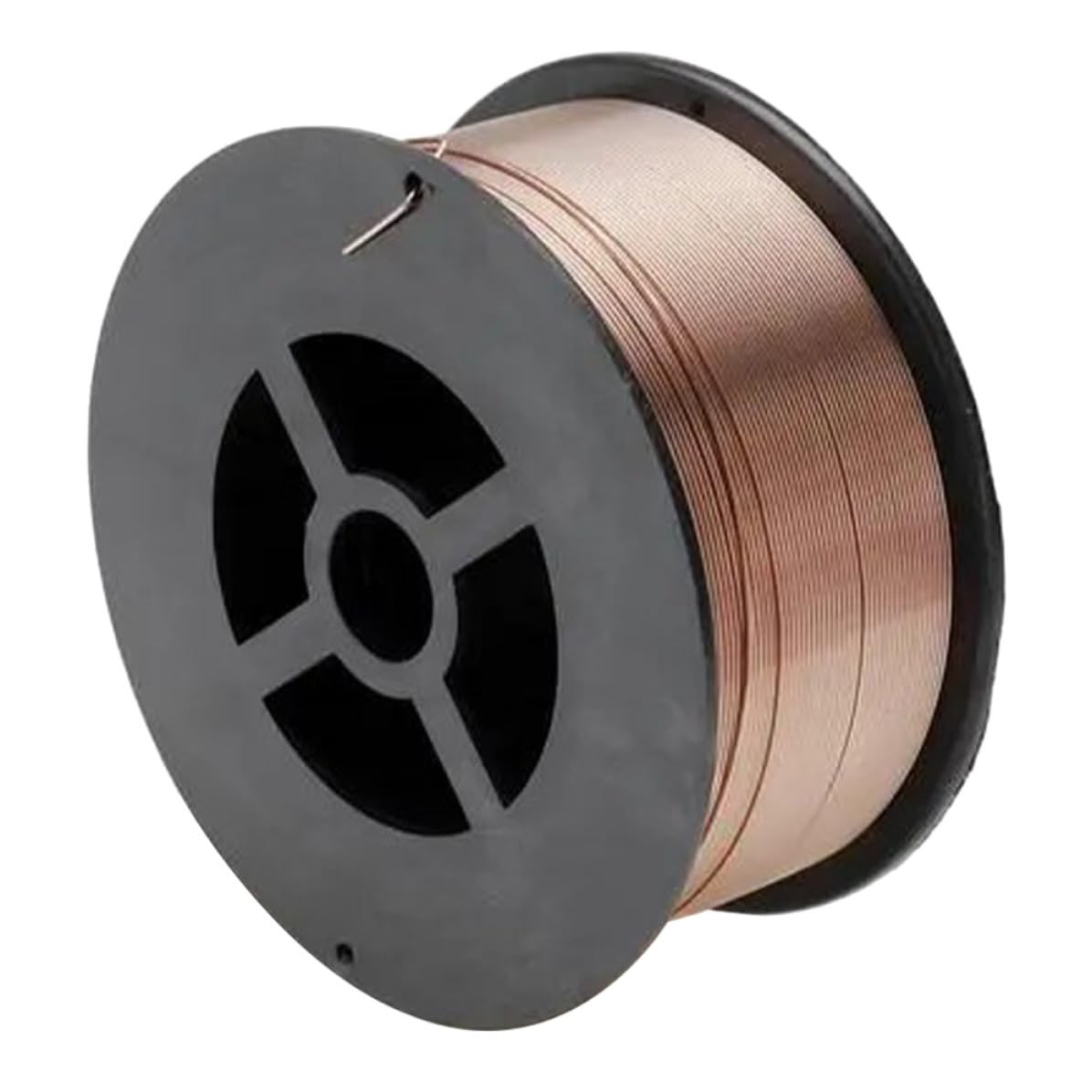jojofuny Alambre de Soldadura sin Gas de Acero al Carbono de 0.8mm Núcleo Fundente para Tanques y Fabricación Alto Rendimiento y Penetración Estable