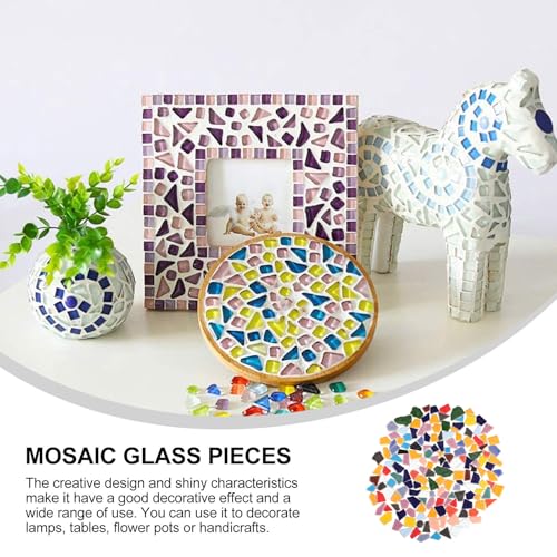 Mosaico de cerámica DIY con forma irregular ideal para decoración 4