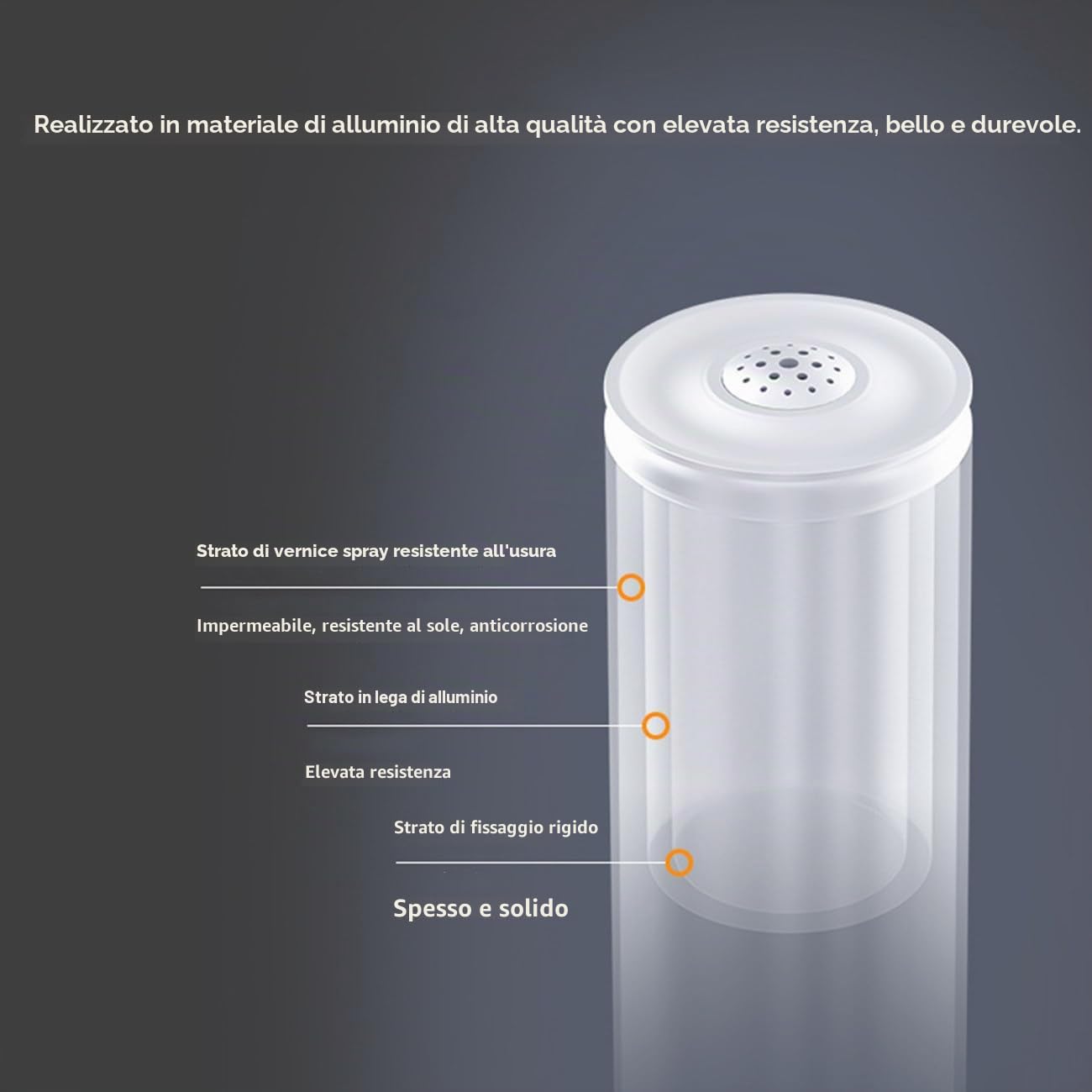 Diffusore di Oli Essenziali Professionale - Copertura 1500 m³, Controllo Bluetooth, Basso Rumore 25 Db, diffusore in Lega di Alluminio per Grandi Ambienti, ristoranti, Hotel,Gold