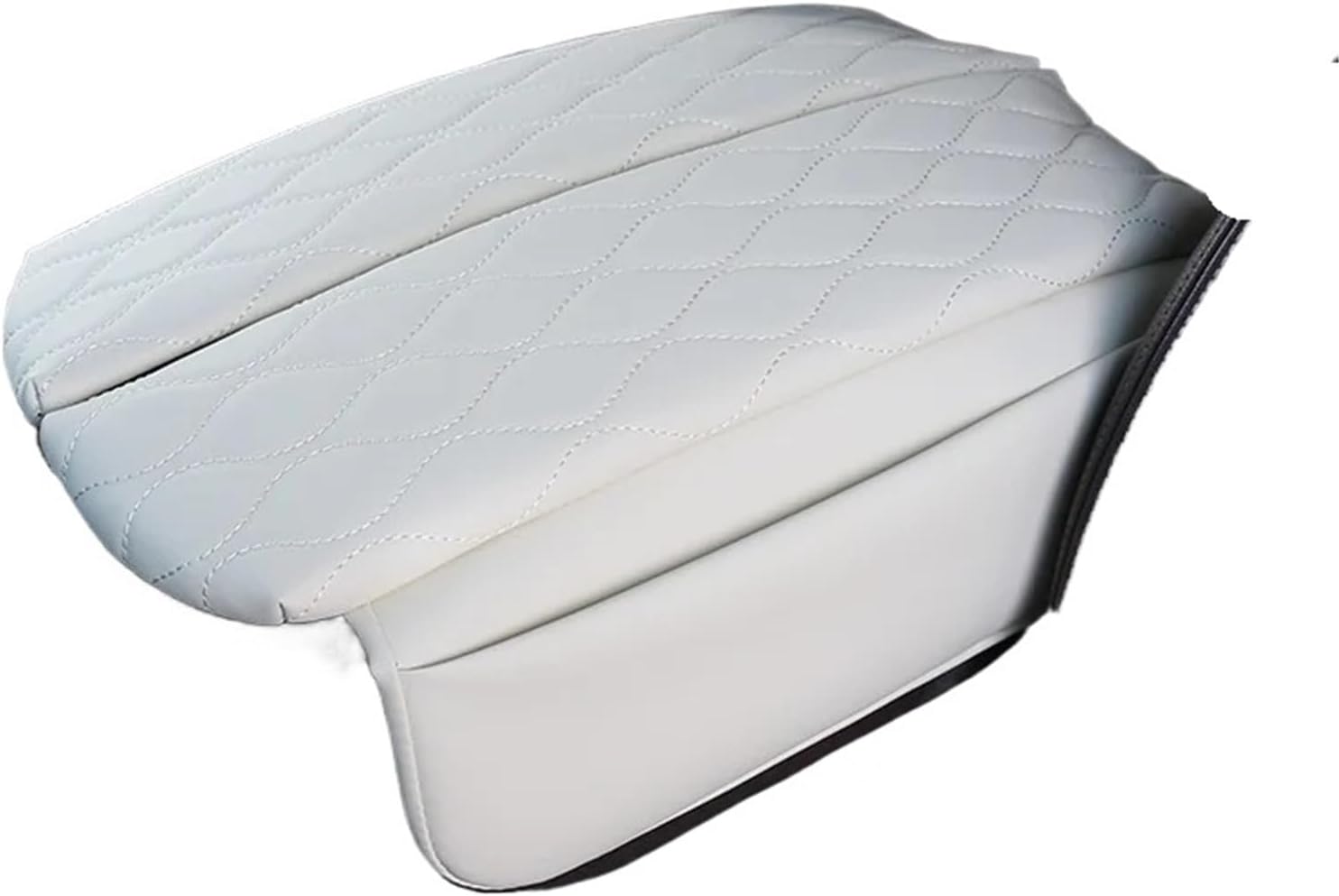 Center Console Cover,Compatible with BMW X5 F15 2014-2018 X6 F16 2015-2019 Car Armrest Box Pad Soft Leather Elbow Support Arm Rest Cushion(Cognac)