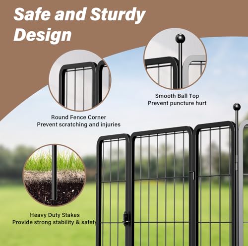 Simple-Deluxe-Dog-Playpen-Indoor-Outdoor-816-Panels-Fence-with-Anti-Rust-Coating-Metal-Heavy-Portable-Foldable-Dog-Pen-for-Large-Medium-Small-Dogs-RV-Yard-Camping