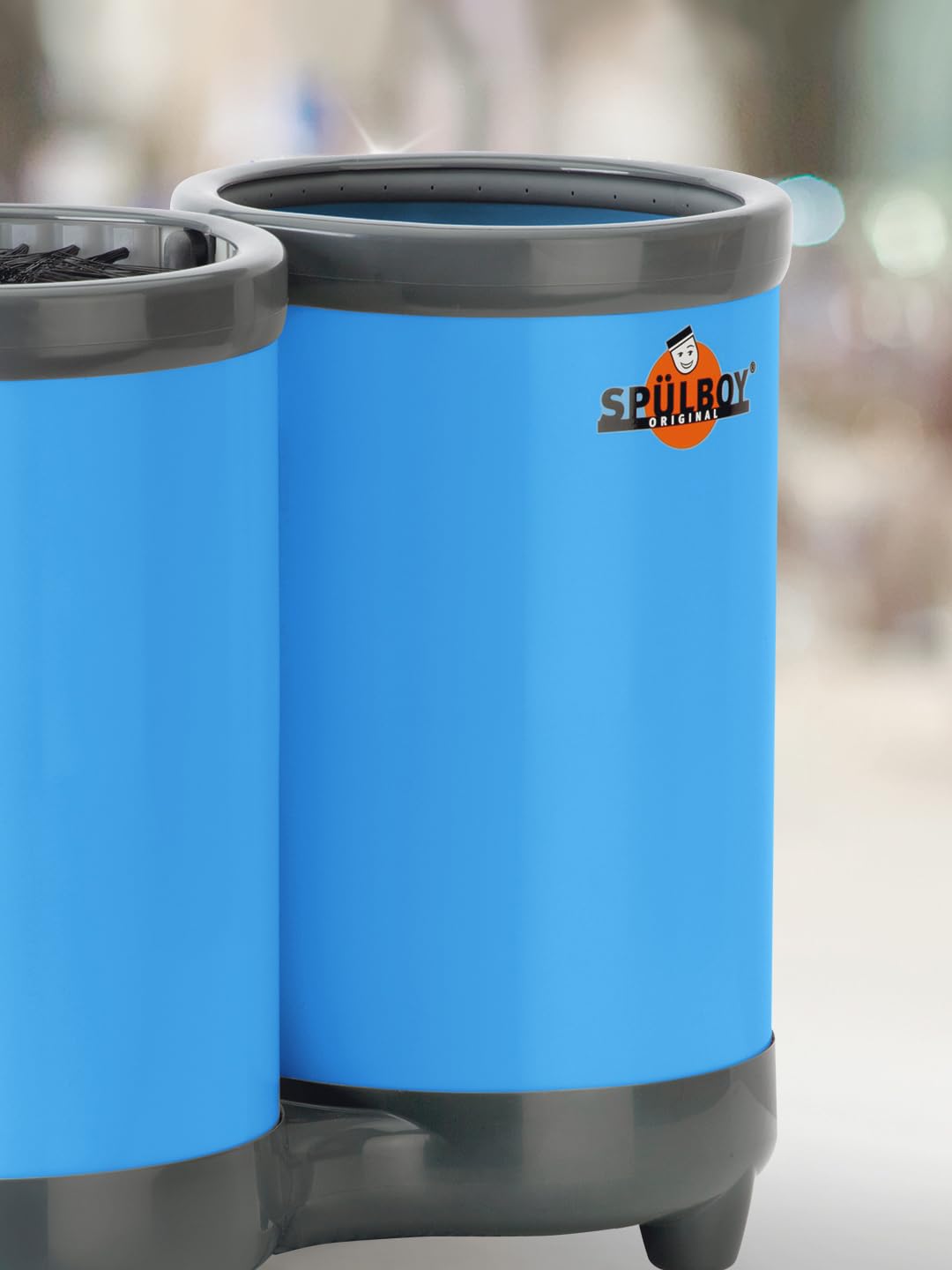 Gläserspülgerät SPÜLBOY®TwinGo T; limitierte Sonderedition in blau