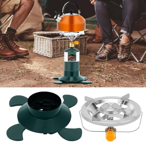 Réchaud de camping support pliable réglable base brûleur cuisine randonnée