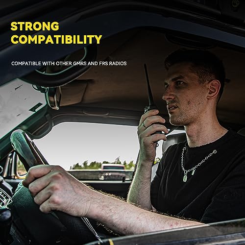 Image of Retevis GMRS Radio Communication Solutions, RA87 Mobile Two Way Radio, Long Range Transceiver for Off-Road(1 Pack) with MR300 GMRS Mobile Radio Antenna(1 Pack)