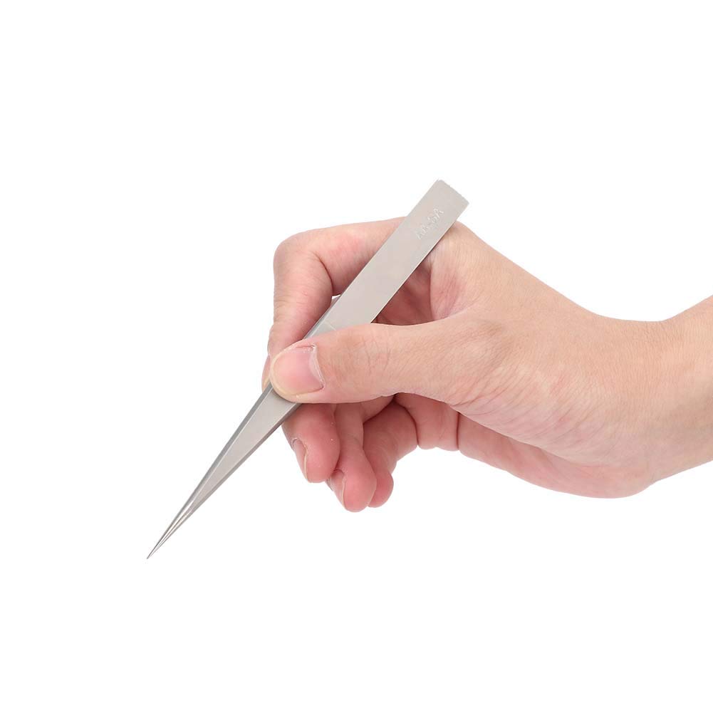 Zestaw pęset ze stali nierdzewnej Profesjonalny zestaw narzędzi do naprawy zegarków antymagnetycznych o wysokiej dokładności dla zegarmistrzów Naprawa biżuterii 5 szt