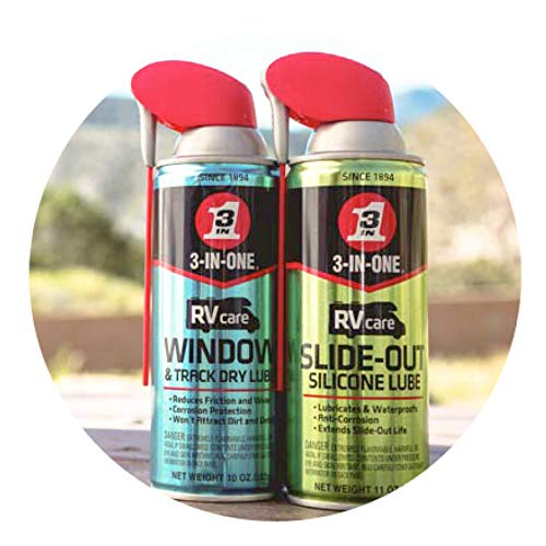 3-IN-ONE RVcare Window & Track Dry Lube with SMART STRAW SPRAYS 2 WAYS, 10 OZ [6-Pack] (120091) - Thumbnail 3
